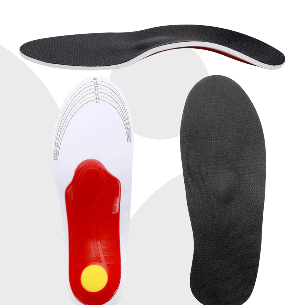 Palmilhas Ortopédicas com Suporte de ArcoFlex Pro™ – Alívio para Pés Cansados, Pés Planos e Má Postura
